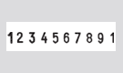 Ziffernbanddrehstempel mit Text Trodat Professional 55510/PL