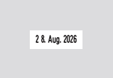 Textplatte f�r Trodat Professional Datumstempel 5480