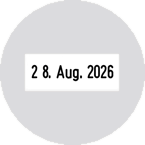Trodat Professional 5415 Datumstempel+Text