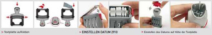 Textplatten Trodat Professional