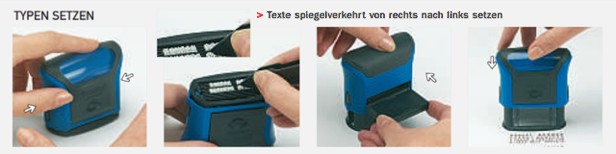 Buchstaben Stempel Buchstaben Stempel