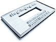 Textplatte f�r Trodat Professional Datumstempel 5440