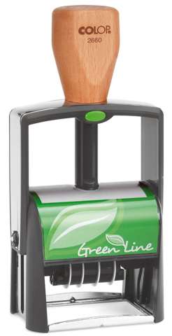 Colop Classic 2660-Dater Green Line