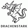 EDY Lehrerstempel fix mit Motiv "Drache" und Text "DRACHENSTARK"