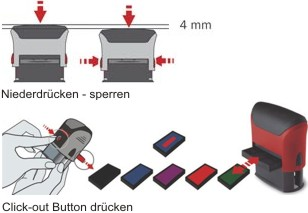 Trodat Ersatzstempelkissen