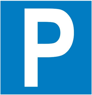 PREMIUM Parkplatz-Reservierungsschilder mit Text nach Wunsch