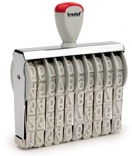 Stempel Stuttgart Wortband-Drehstempel