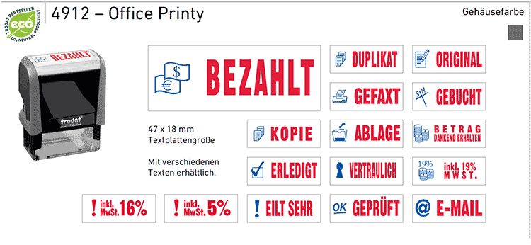 Trodat Office Printy