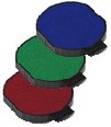 Ersatzstempelkissen rund E/R 45 fr Colop Classic R 2045 6