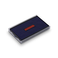 Ersatzstempelkissen 6/4926/2 fr Trodat Printy Datumstempel 4726 - rot/blau
