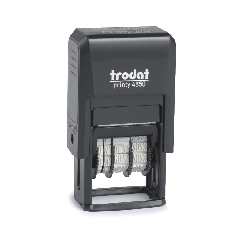 Datumstempel mit Text Trodat Printy 4850