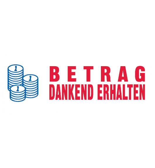 Trodat Office Printy 4912 "BETRAG DANKEND ERHALTEN" 