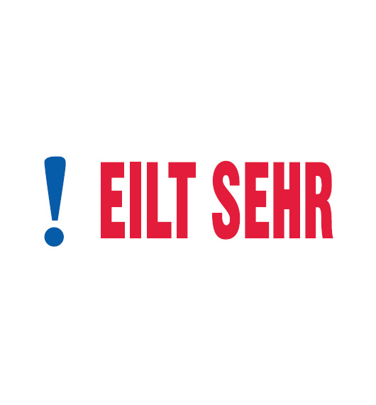 Trodat Office Printy 4912 "EILT SEHR" 