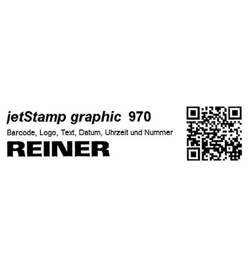 Elektrostempel REINER jetStamp graphic 970 ohne Textplatte 