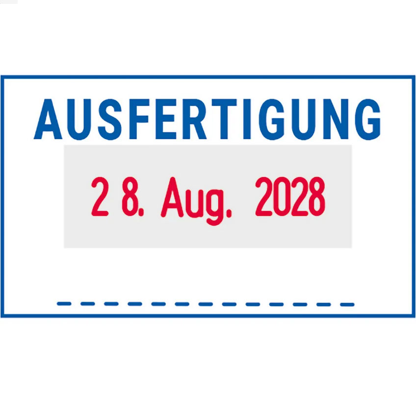 Trodat Office Professional 5430 "AUSFERTIGUNG" 