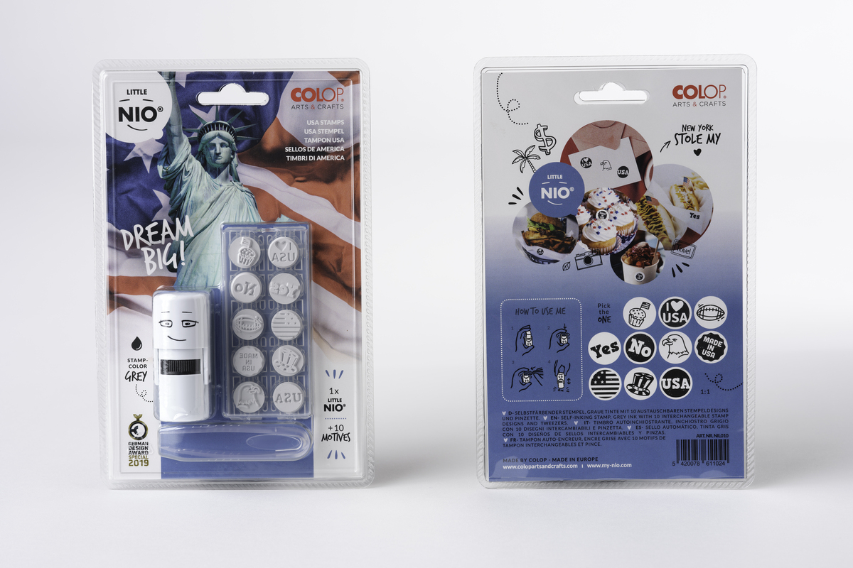 Little NIO USA Stempelset 