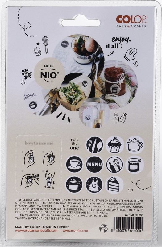 Little NIO Kochen Stempelset 