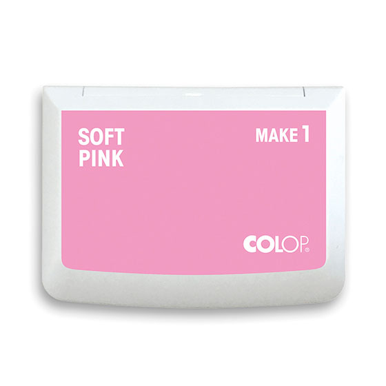 Stempelkissen Colop Make 1 soft pink, Gre: 9 x 5 cm