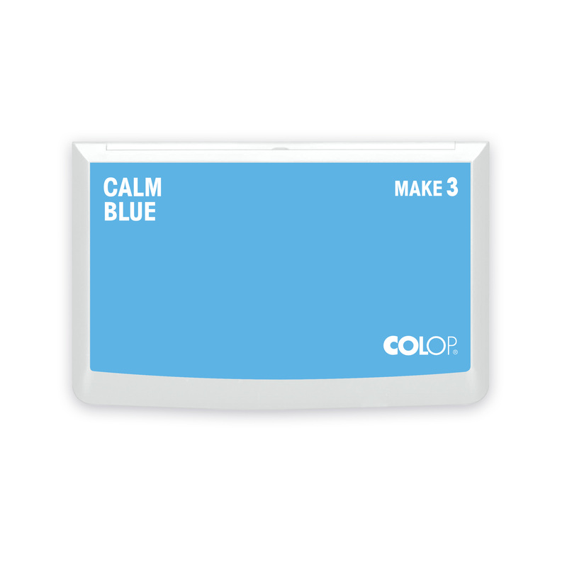 Stempelkissen Colop Make 3 calm blue, Gre: 16 x 9 cm