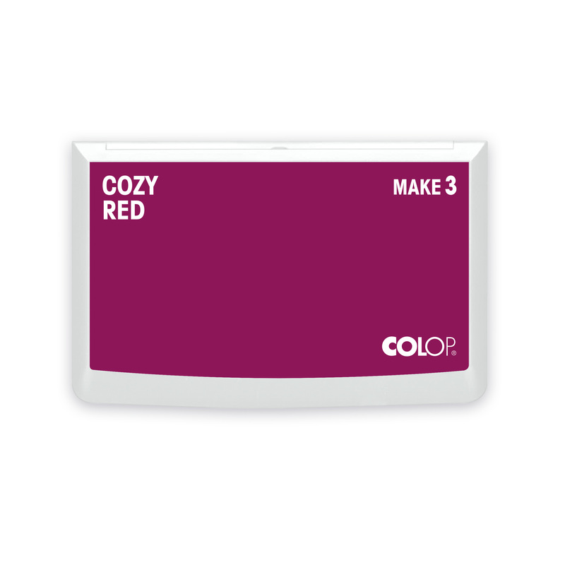 Stempelkissen Colop Make 3 cozy red, Gre: 16 x 9 cm