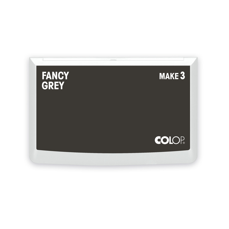 Stempelkissen Colop Make 3 fancy grey, Gre: 16 x 9 cm