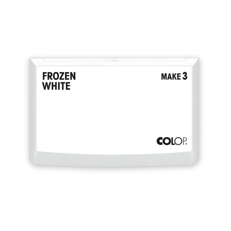 Stempelkissen Colop Make 3 frozen white, Gre: 16 x 9 cm