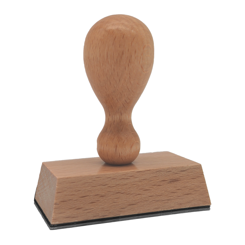 Holzstempel 100x70