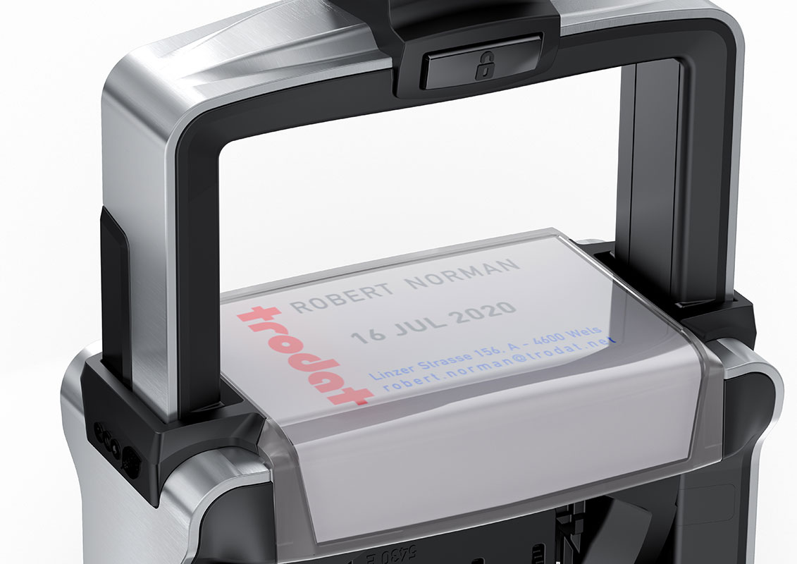 Datumstempel mit Text Trodat Professional 5460 4.0 