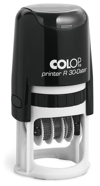 Datumstempel mit Text Colop Printer R 30-Dater