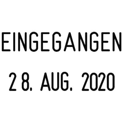 Datumstempel mit Lagertext Trodat Printy 4850/L1 