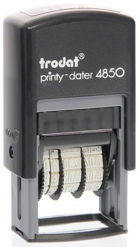 Datumstempel mit Text Trodat Printy 4850