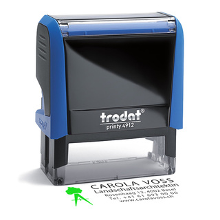 Trodat Printy 4912 MCI (mehrfarbiger Abdruck) ECO-schwarz