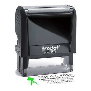 Trodat Printy 4912 MCI (mehrfarbiger Abdruck) neonorange