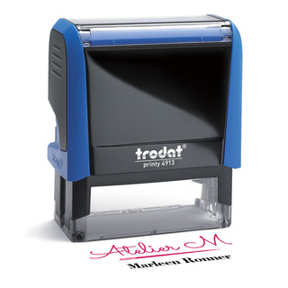 Trodat Printy 4913 MCI (mehrfarbiger Abdruck) Feuerrot