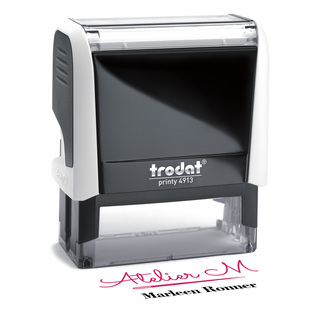 Trodat Printy 4913 MCI (mehrfarbiger Abdruck) neonpink