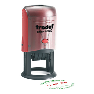 Datumstempel mit Text Trodat Printy 46140 MCI (mehrfarbiger Abdruck)