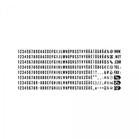 Gummitypen 6003 fr Trodat Typomatic Stempel 