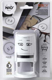 NIO Monogramm Buch Stempelset
