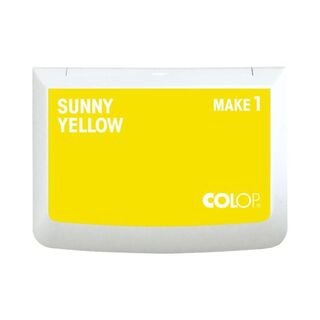 Stempelkissen Colop Make 1 sunny yellow, Gre: 9 x 5 cm