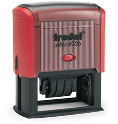 Datumstempel mit Text Trodat Printy 4726