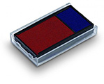 Ersatzstempelkissen 6/4912/2 fr Trodat Office Printy 4912 blau/rot