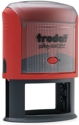 Trodat Printy 44055 oval Feuerrot
