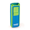 Taschenstempel Trodat Pocket Printy 9512 blau-grn
