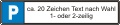 Parkplatz-Reservierungsschild mit Text nach Wahl (Alu 52x11cm) Parkplatz-Reservierungsschild mit Text nach Wahl (Alu 52x11cm)