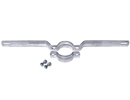 Rohrschelle, feuerverzinkt - 500 mm Lochabstand, Durchmesser 6,0 cm Rohrschelle, feuerverzinkt - 500 mm Lochabstand, Durchmesser 6,0 cm