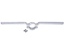 Rohrschelle, feuerverzinkt - 700 mm Lochabstand, Durchmesser 6,0 cm Rohrschelle, feuerverzinkt - 700 mm Lochabstand, Durchmesser 6,0 cm
