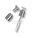 V2A Wandabstandshalter NORMAL (D=15mm) für Schildstärke 3-10 mm V2A Wandabstandshalter NORMAL (D=15mm) für Schildstärke 3-10 mm