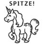 EDY Stempel Einhorn